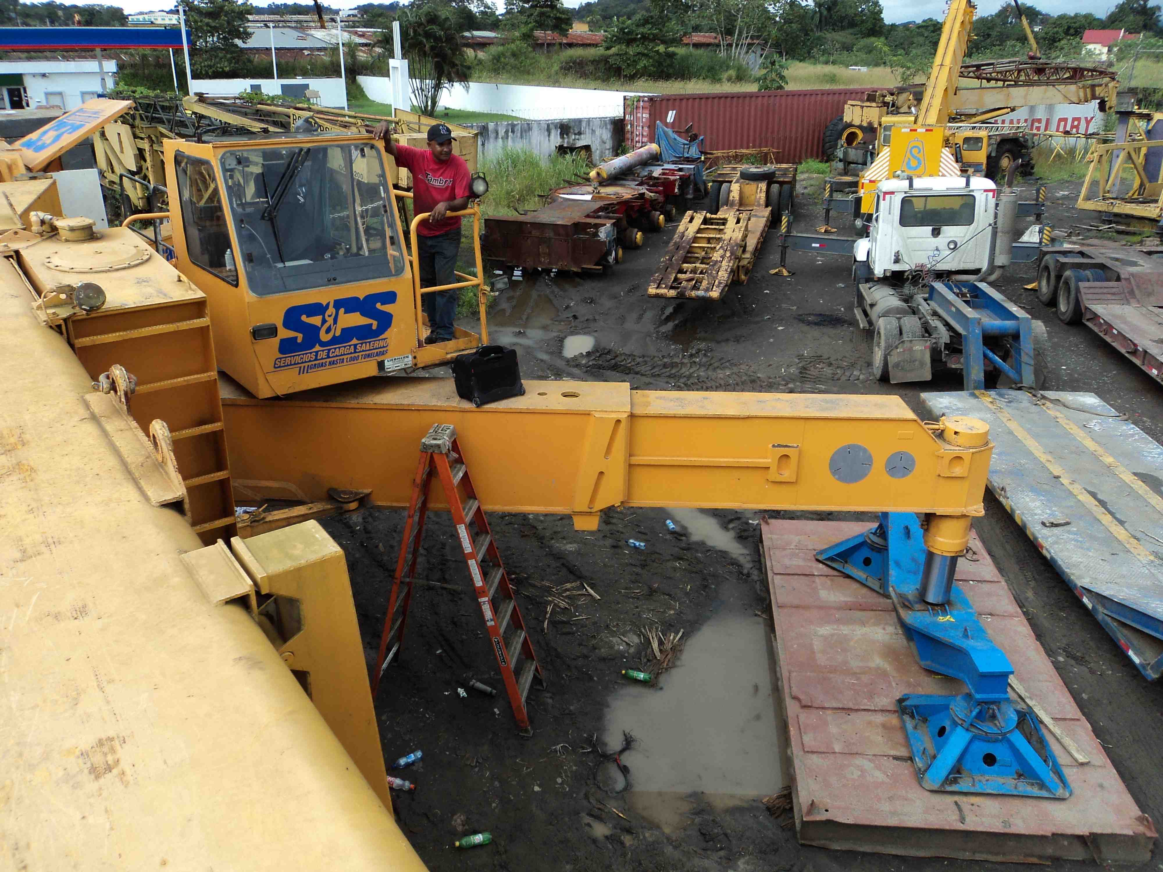 Liebherr Crane Repair Main Cab